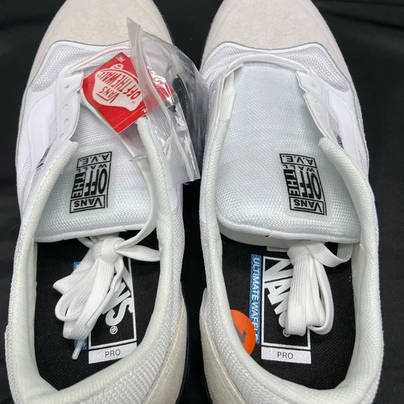 Vans Ave Pro White Smoke 721356 Skateboard Shoes Men