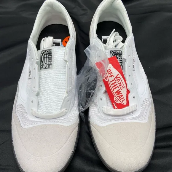 Vans Ave Pro White Smoke 721356 Skateboard Shoes Men