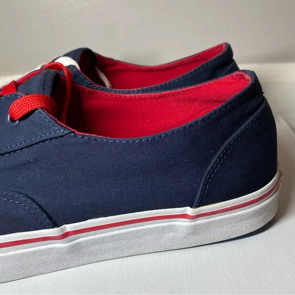 Vans California Era Rare Sneakers Men’s 13 Patriotic Red,White &amp; Blue Shoes TB4R