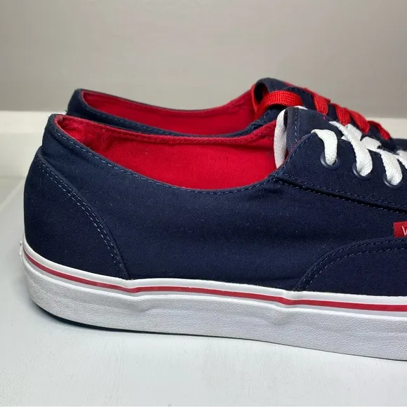 Vans California Era Rare Sneakers Men’s 13 Patriotic Red,White &amp; Blue Shoes TB4R