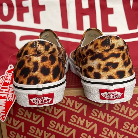Vans Classic Slip-On(Leopard) Black/TruewhiteVNOA5A08316WMNS sneakers