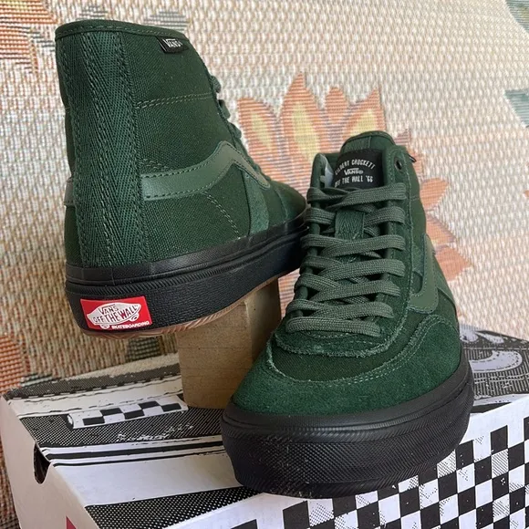 Vans Crockett HighDark Green/BlackVNOA5JIG3MZWMNS sneakers