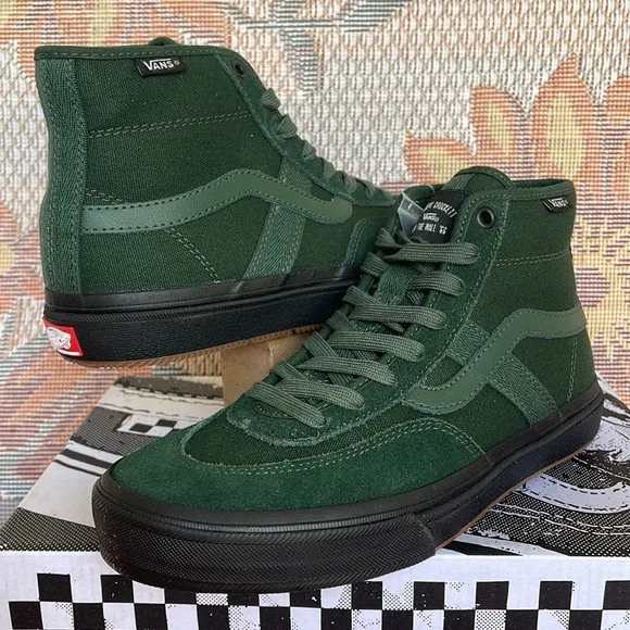 Vans Crockett HighDark Green/BlackVNOA5JIG3MZWMNS sneakers