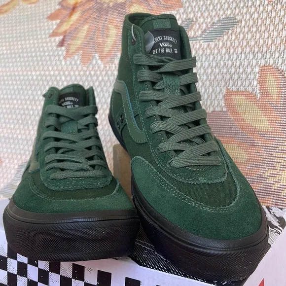 Vans Crockett HighDark Green/BlackVNOA5JIG3MZWMNS sneakers