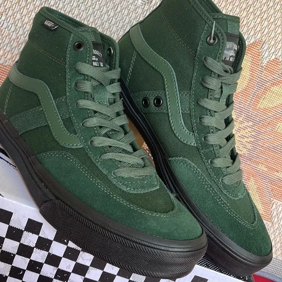 Vans Crockett HighDark Green/BlackVNOA5JIG3MZWMNS sneakers