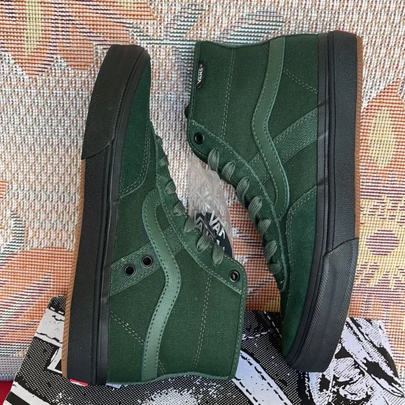 Vans Crockett HighDark Green/BlackVNOA5JIG3MZWMNS sneakers