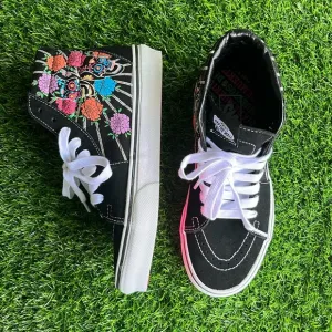VANS Dia De Los Muertos Glow In The Dark Unisex Shoes size 5.5 men’s/ 7 in women