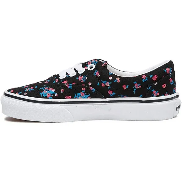 Vans Era VN0A38H88KI Kids Ditsy Flora Black True White Shoes Size US 10.5 ZJ112