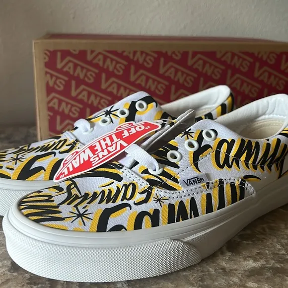 Vans Family Era Limited Edition Low Top Shoes Mens Size 5.5 Women 7