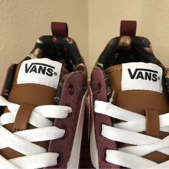 Vans Filmore Men’s Shoes Port Maroon Floral Print Inside