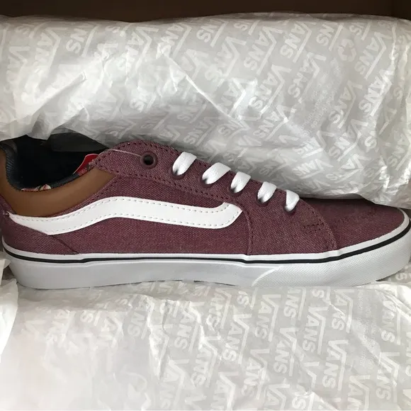 Vans Filmore Men’s Shoes Port Maroon Floral Print Inside