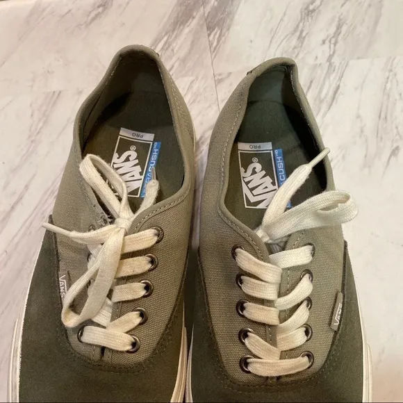 Vans Green Skateboard Sneakers Men’s 9.5