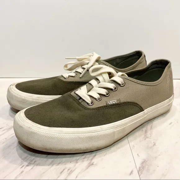 Vans Green Skateboard Sneakers Men’s 9.5