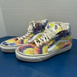 Vans hi top tie dye shoes men’s 9, women’s 10.5