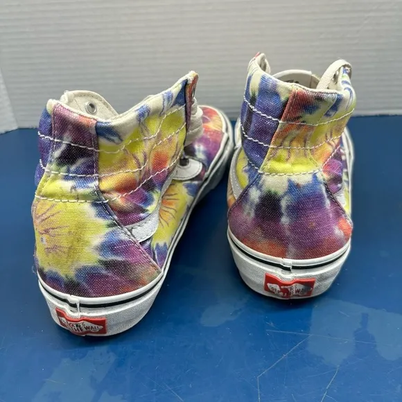 Vans hi top tie dye shoes men’s 9, women’s 10.5