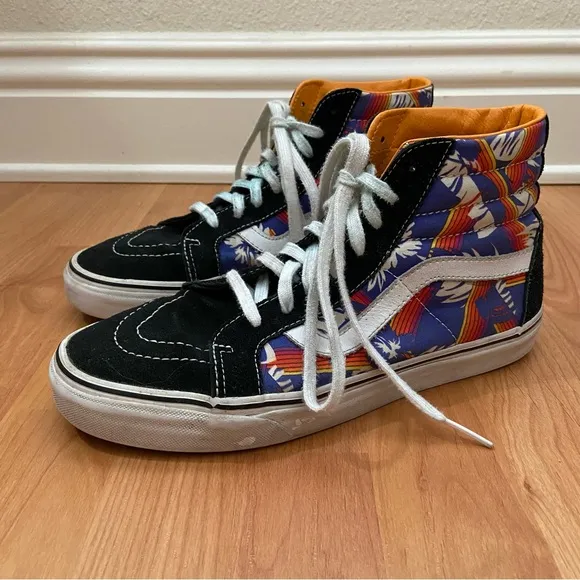 Vans Men’s Sk8- Hi Van Doren Tropical Rays Shoes Size 9