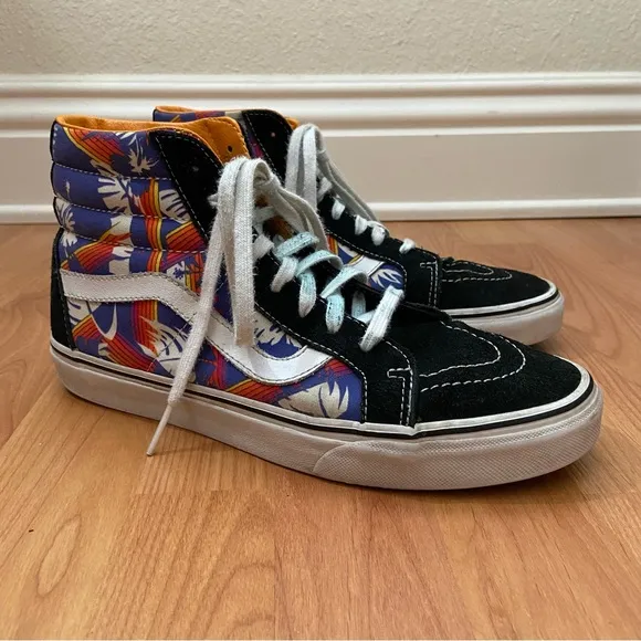 Vans Men’s Sk8- Hi Van Doren Tropical Rays Shoes Size 9