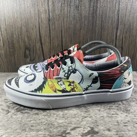Vans Nightmare Before Christmas Shoes Disney Halloweentown Men’s Size 10