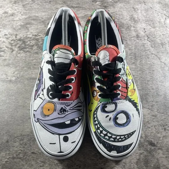 Vans Nightmare Before Christmas Shoes Disney Halloweentown Men’s Size 10