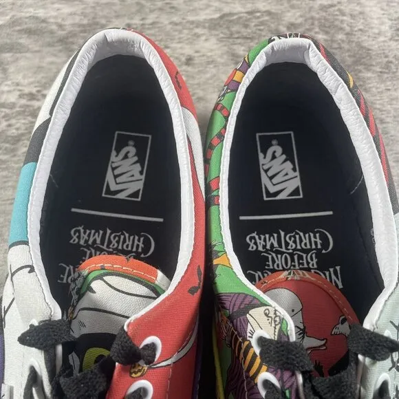 Vans Nightmare Before Christmas Shoes Disney Halloweentown Men’s Size 10