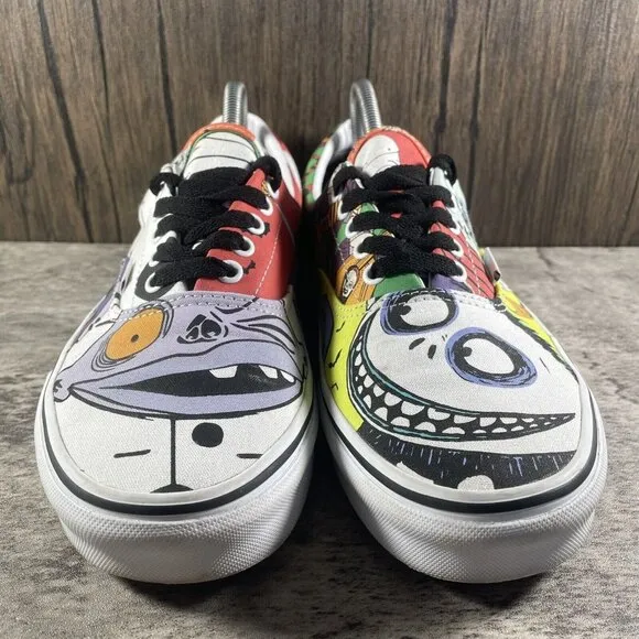 Vans Nightmare Before Christmas Shoes Disney Halloweentown Men’s Size 10