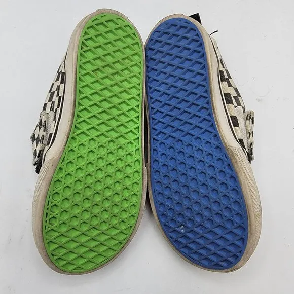 Vans Off The Wall Flour Shop By Amirah Kassem Toddler 8.5 White Casual Shoes