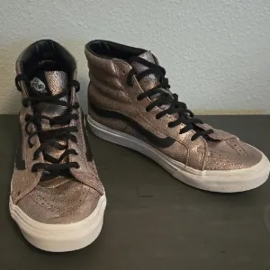 Vans Off The Wall Metallic Unisex Men’s 6 Women’s 7.5 Hi Top Athletic Shoes