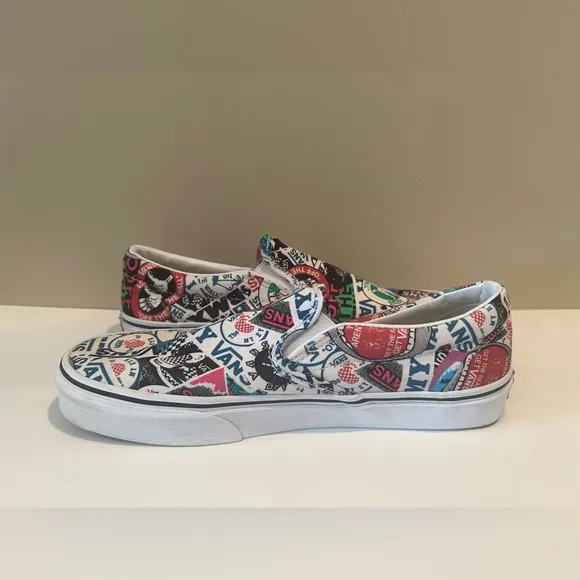 Vans Off the Wall ‎ Old Skool Graphic Unisex Skateboarding Shoes