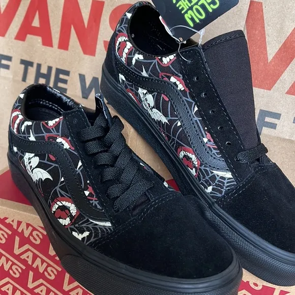 Vans Old Glow Frights Black/Black Men’s