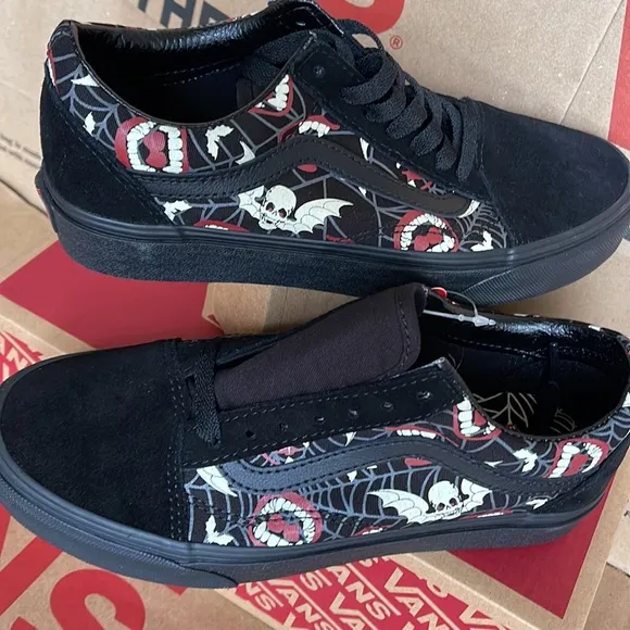 Vans Old Glow Frights Black/Black Men’s