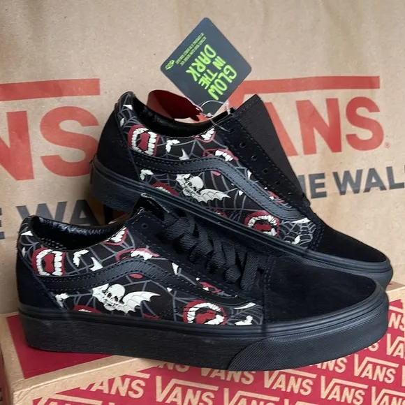 Vans Old Glow Frights Black/Black Men’s