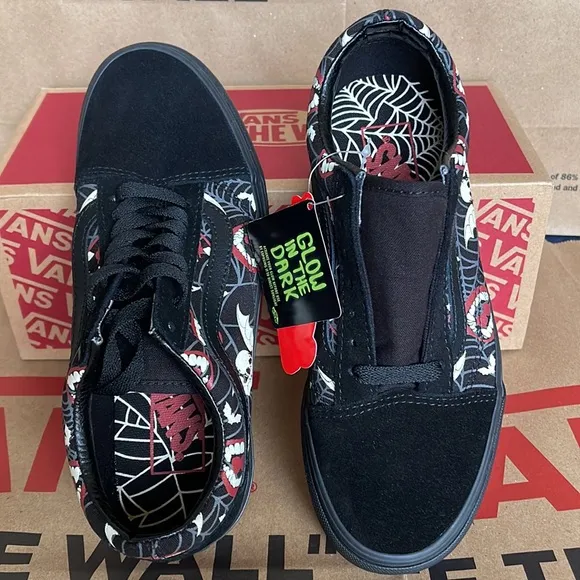 Vans Old Glow Frights Black/Black Men’s