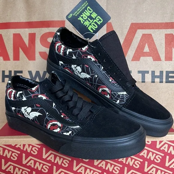 Vans Old Glow Frights Black/Black Men’s