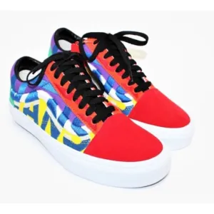 Vans Old Skool Embroidered Logo Sneaker Size 10.5 M / 12 W (Unisex)