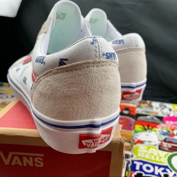 Vans Old Skool Logo Sued Women’s Various Sizes