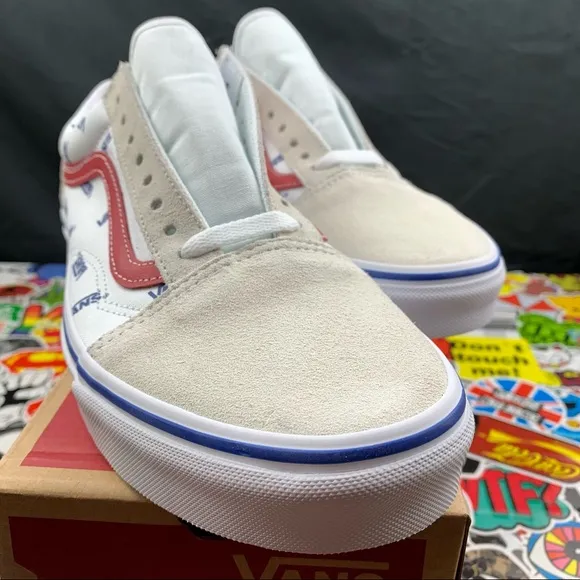 Vans Old Skool Logo Sued Women’s Various Sizes