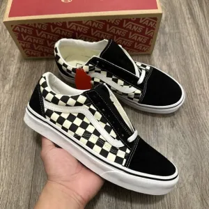 Vans OLD SKOOL Unisex Checkerboard VN0A38GIP0S Low Top Skateboard Shoes Sz 8.5