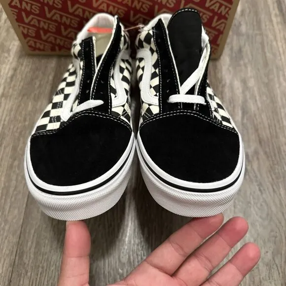 Vans OLD SKOOL Unisex Checkerboard VN0A38GIP0S Low Top Skateboard Shoes Sz 8.5