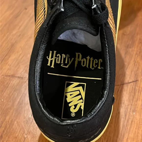 Vans Old Skool X Harry Potter Golden Snitch shoes sneakers new Mens 6 Womens 7.5