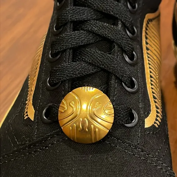 Vans Old Skool X Harry Potter Golden Snitch shoes sneakers new Mens 6 Womens 7.5