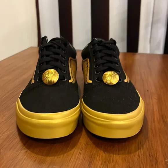 Vans Old Skool X Harry Potter Golden Snitch shoes sneakers new Mens 6 Womens 7.5