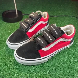 VANS OLD SCHOOL V ‘LOGO POP - Women’s Skate Shoes - SIZE 8