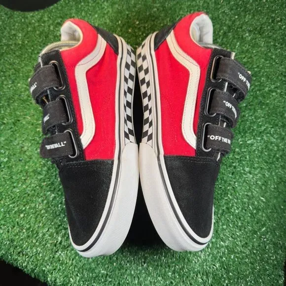 VANS OLD SCHOOL V ‘LOGO POP - Women’s Skate Shoes - SIZE 8