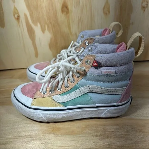 Vans Pastel Rainbow Shoes Women’s Size 5