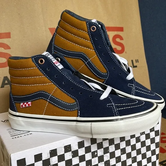 Vans Reynolds’s Navy/Golden Brown WMNS