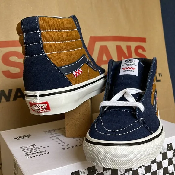Vans Reynolds’s Navy/Golden Brown WMNS