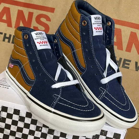Vans Reynolds’s Navy/Golden Brown WMNS