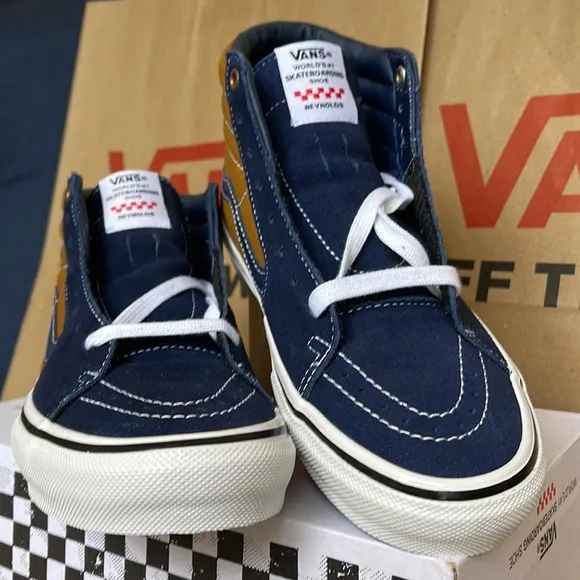 Vans Reynolds’s Navy/Golden Brown WMNS