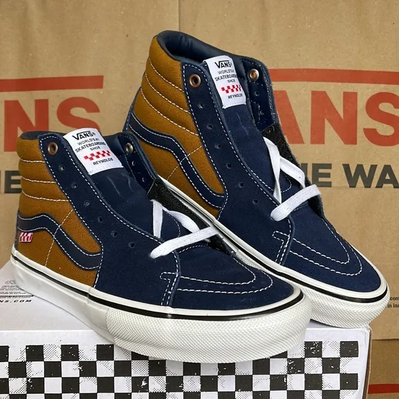 Vans Reynolds’s Navy/Golden Brown WMNS