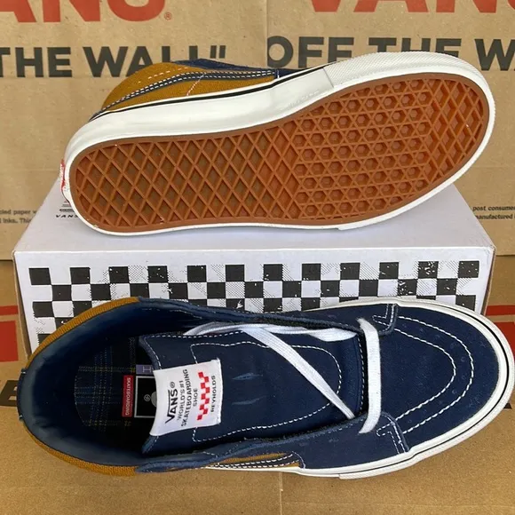 Vans Reynolds’s Navy/Golden Brown WMNS